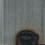 Steel burn sample
