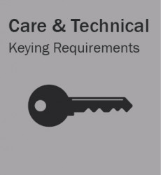 CARE & TECHNICAL GUIDES KEYING