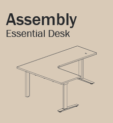 INS Essential Desk Three Leg