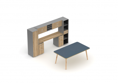 Mastermind Miro Storage - Iso View