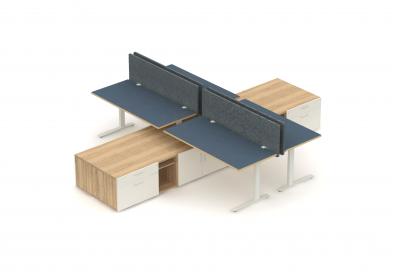 Zo Office 001 Heatmap Center 4 Pack - Iso View
